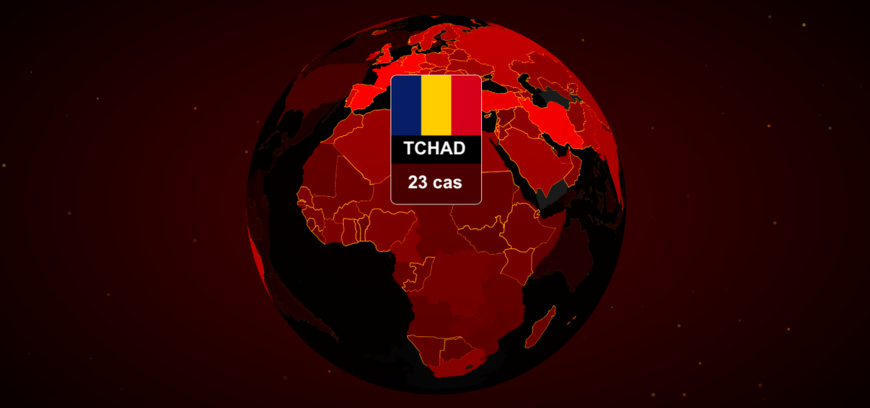 Covid-19 : Le Tchad passe à 23 cas avec cinq de plus