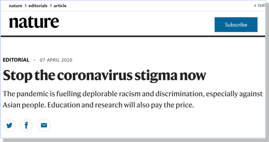 Nature sets example in scientific, even political circles with virus apology: expert Nature sets example in scientific, even political circles with virus apology: expert