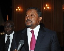 Jean Ping lors de son audience avec le Président Idriss Déby. N'Djamena (Tchad). Crédits photos : Presidencetchad