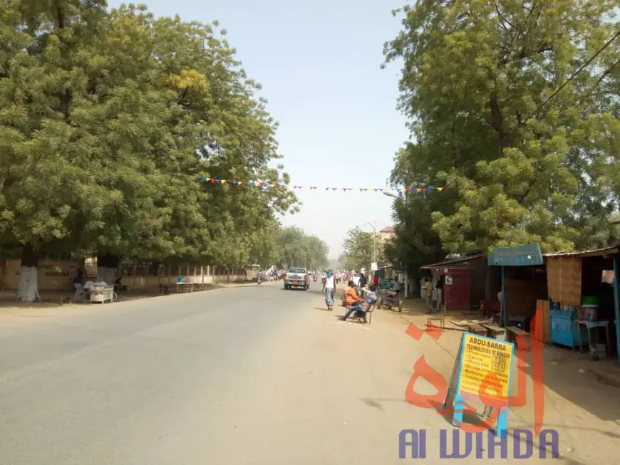 La ville de Bongor, au Tchad, le 26 février 2020. © Golmen Ali/Alwihda Info