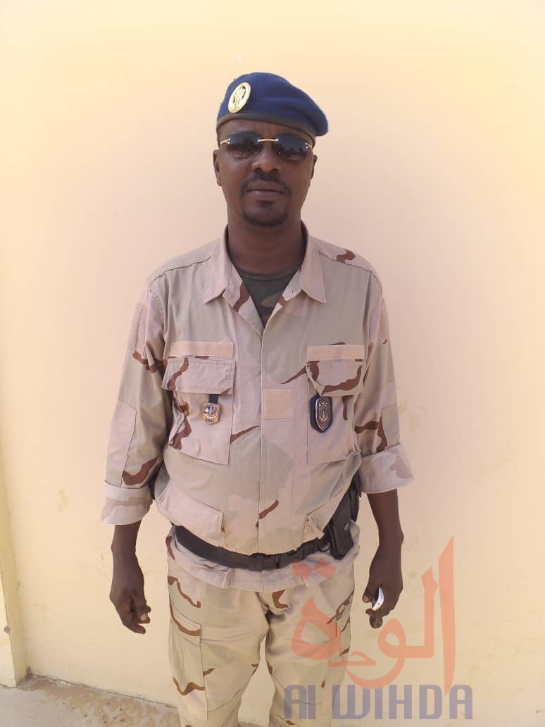 Le régisseur de la maison d'arrêt, Hisseine Daoud Alamy. © Deni Mbairemadji Axel/Alwihda Info Le régisseur de la maison d'arrêt, Hisseine Daoud Alamy. © Deni Mbairemadji Axel/Alwihda Info