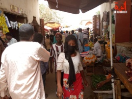 Le grand marché de N'Djamena, au Tchad. © Kelvin Mendig-lembaye Djetoyo/Djibrine Haïdar/Alwihda Info