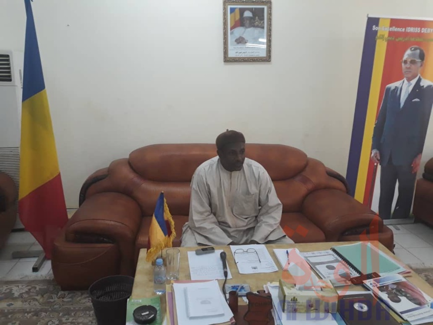 Le secrétaire général de la province du Ouaddaï, Mahamat Abdelkérim Ali. © Abba Issa/Alwihda Info Le secrétaire général de la province du Ouaddaï, Mahamat Abdelkérim Ali. © Abba Issa/Alwihda Info