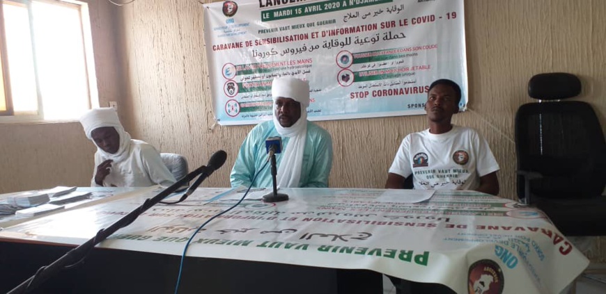 Tchad : face au Covid-19, les caravanes de sensibilisation se multiplient Tchad : face au Covid-19, les caravanes de sensibilisation se multiplient