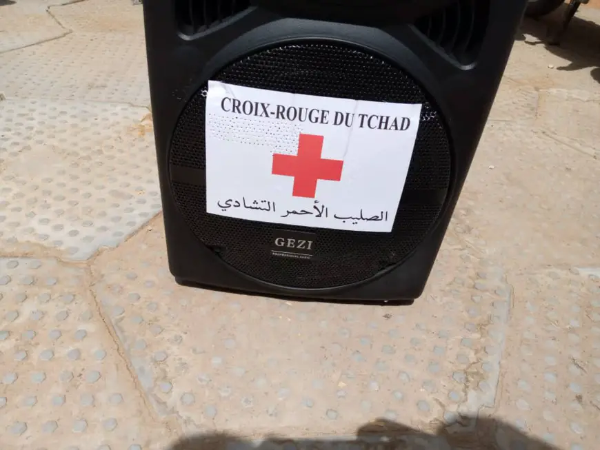 ​Covid-19 : La Croix-Rouge du Tchad accentue la sensibilisation sur la pandémie. © Kelvin Mendig-lembaye Djetoyo/Alwihda Info