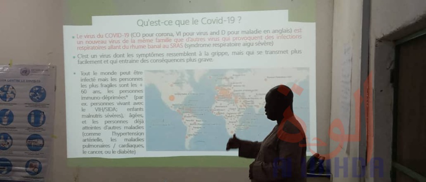 Tchad - Covid-19 : au Sila, des jeunes formés pour la sensibilisation. © Mahamat Issa Gadaya/Alwihda Info Tchad - Covid-19 : au Sila, des jeunes formés pour la sensibilisation. © Mahamat Issa Gadaya/Alwihda Info