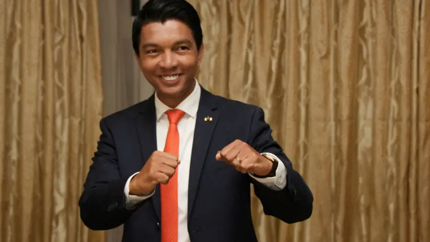 Le président malgache, Andry Rajoelina. © DR