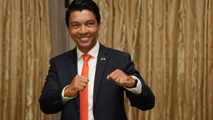 Le président malgache, Andry Rajoelina. © DR Le président malgache, Andry Rajoelina. © DR