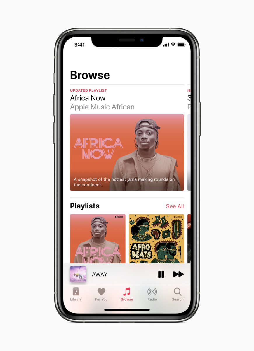 Tchad : Apple Music désormais disponible, six mois d'essai offerts. ©&nbsp;Apple