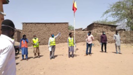 Tchad - Covid-19 : à Gaouï, une synergie pour inculquer les gestes barrières. © Malick Mahamat Tidjani/Alwihda Info