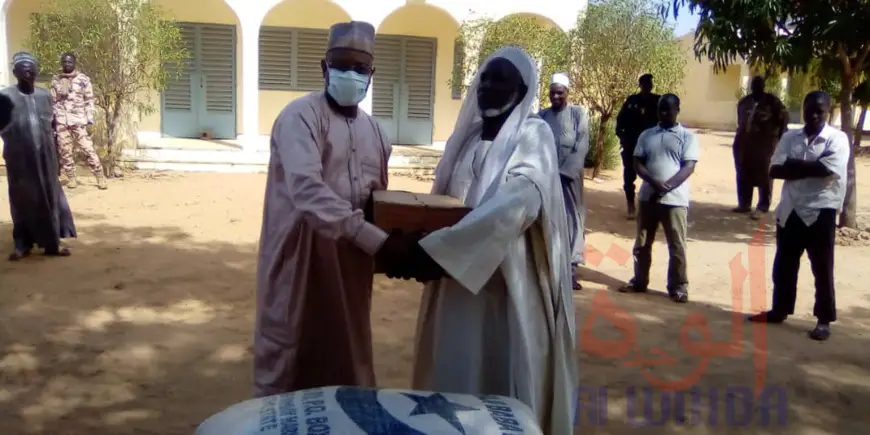 Tchad - Covid-19 : à Pala, le comité des affaires islamiques apporte sa contribution. © Foka Mapagne/Alwihda Info