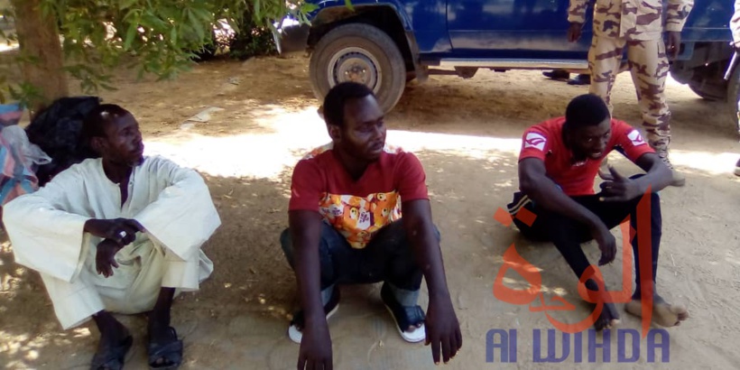 Tchad : la gendarmerie met la main sur des voleurs de motos et trafiquants. © Mahamat Abdramane Ali Kitire/Alwihda Info