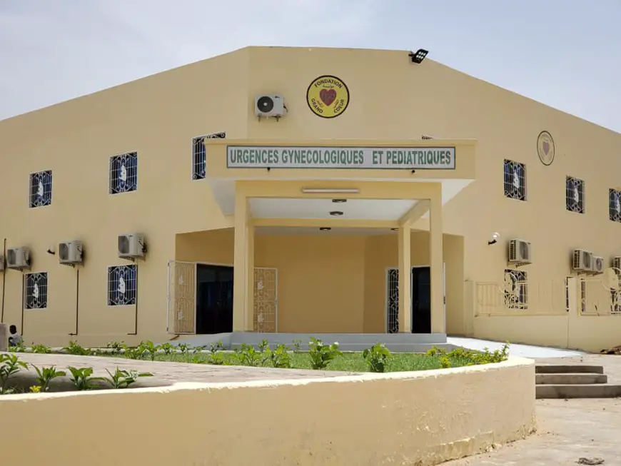 Tchad : une unité des urgences gynécologiques et pédiatriques inaugurée à N'Djamena. © Dr/FGC