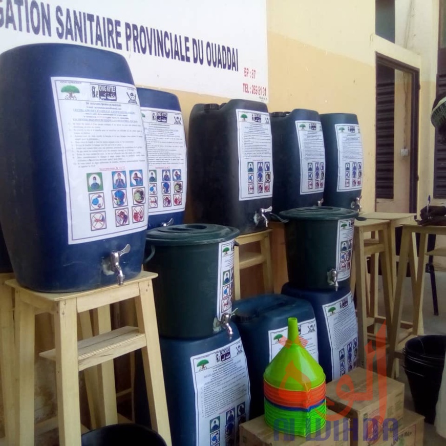 Tchad - Covid-19 : la délégation sanitaire du Ouaddaï reçoit un appui matériel