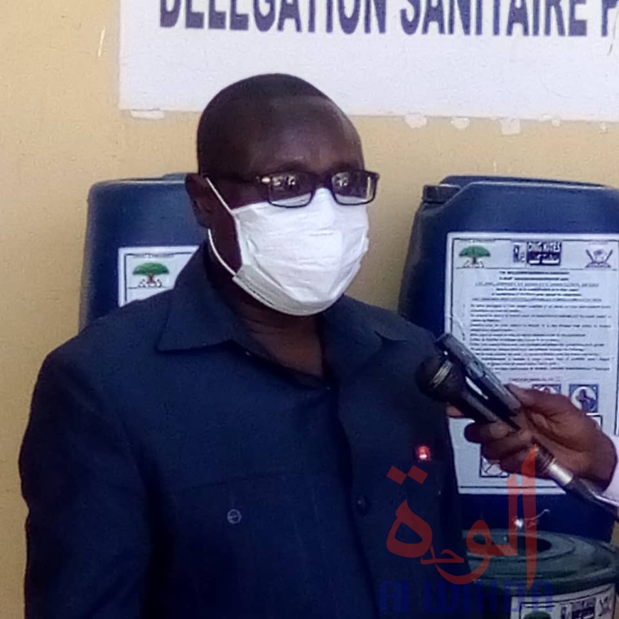 Tchad - Covid-19 : la délégation sanitaire du Ouaddaï reçoit un appui matériel
