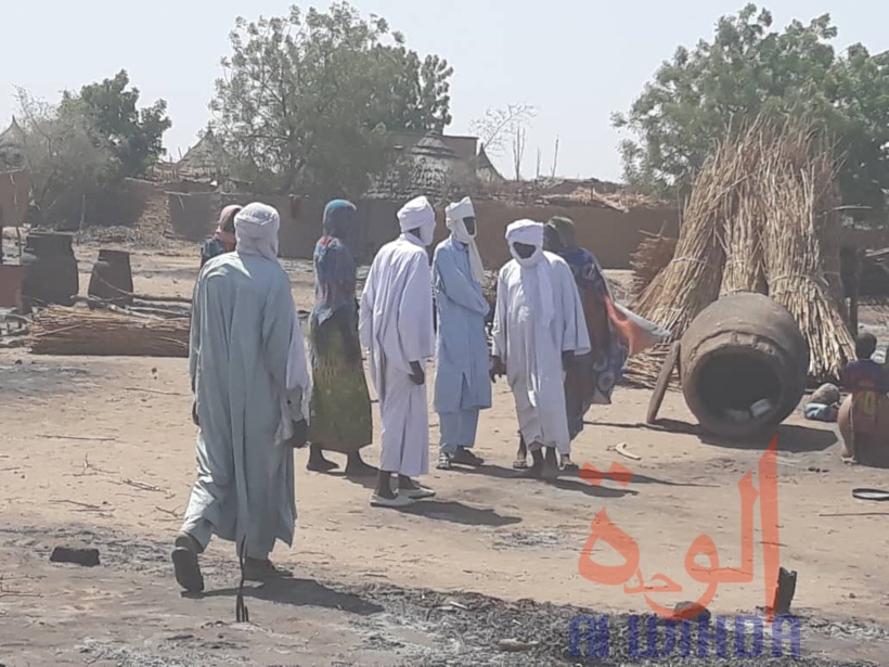 Tchad : un incendie dévastateur dans un village à l’Est. © Abba Issa/Alwihda Info Tchad : un incendie dévastateur dans un village à l’Est. © Abba Issa/Alwihda Info