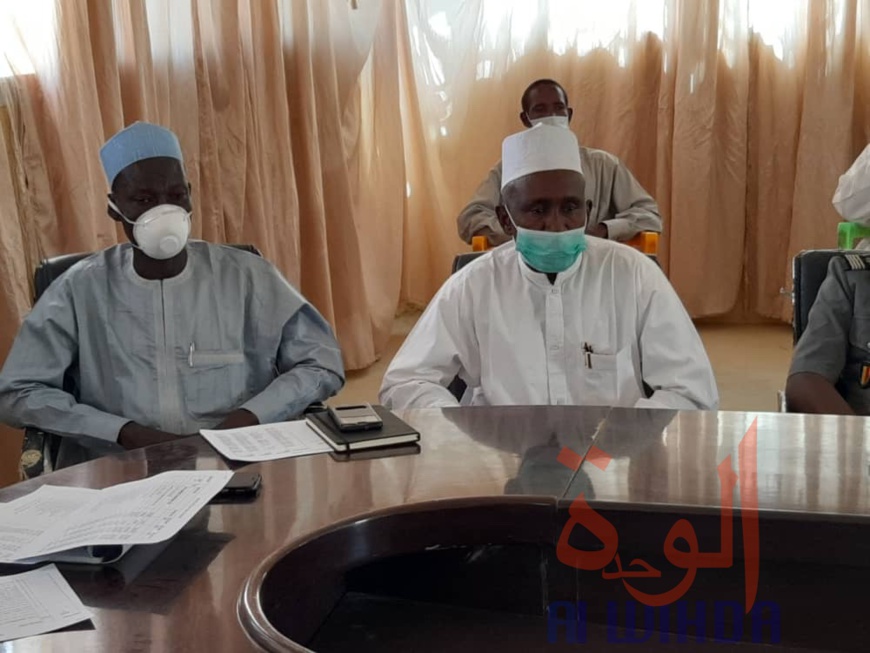 Tchad - Covid-19 : à Biltine, la mairie fait le point sur les mesures d'accompagnement. ©Hassanein Mahamat Hassan/Alwihda Info