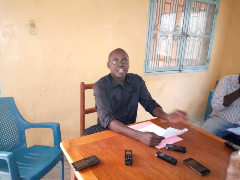 Le président du CTVC, Digamnayal Nely Versinis. © Kelvin Mendig-lembaye/Alwihda Info Le président du CTVC, Digamnayal Nely Versinis. © Kelvin Mendig-lembaye/Alwihda Info