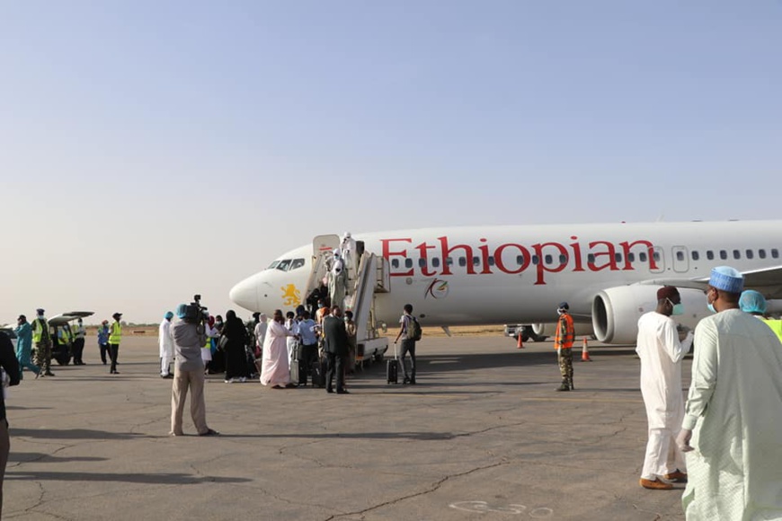 Tchad : rapatriement de 129 ressortissants de Dubaï et d'Addis-Abeba Tchad : rapatriement de 129 ressortissants de Dubaï et d'Addis-Abeba