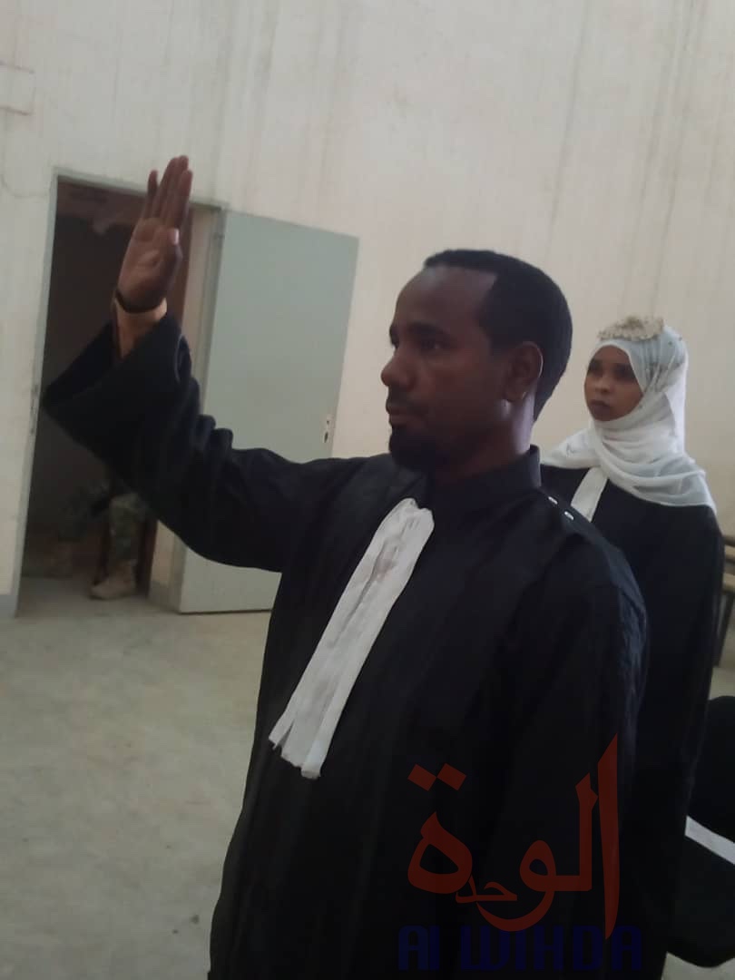 Tchad : prestation de serment de greffiers au TGI de Massakory Tchad : prestation de serment de greffiers au TGI de Massakory