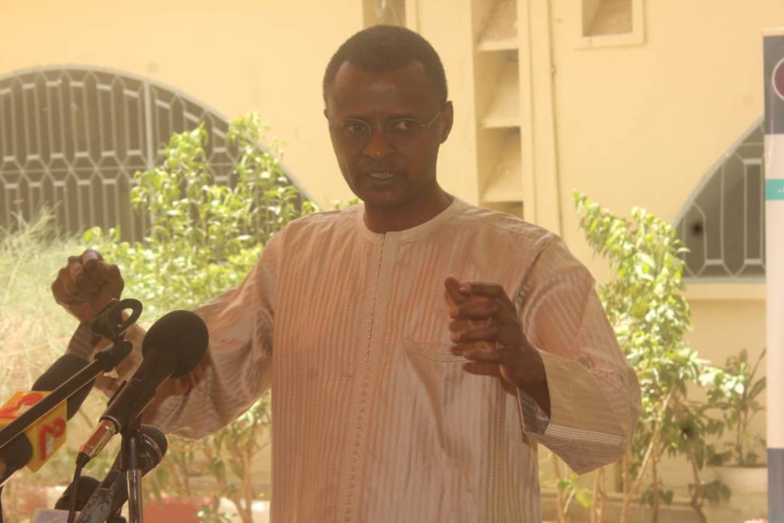 Le ministre des Finances et du Budget, Tahir Hamid Nguilin. © Djibrine Haïdar/Alwihda Info