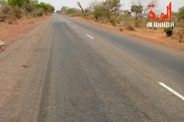 Une route vers Kélo, au Tchad. Illustration. © D.M./Alwihda Info