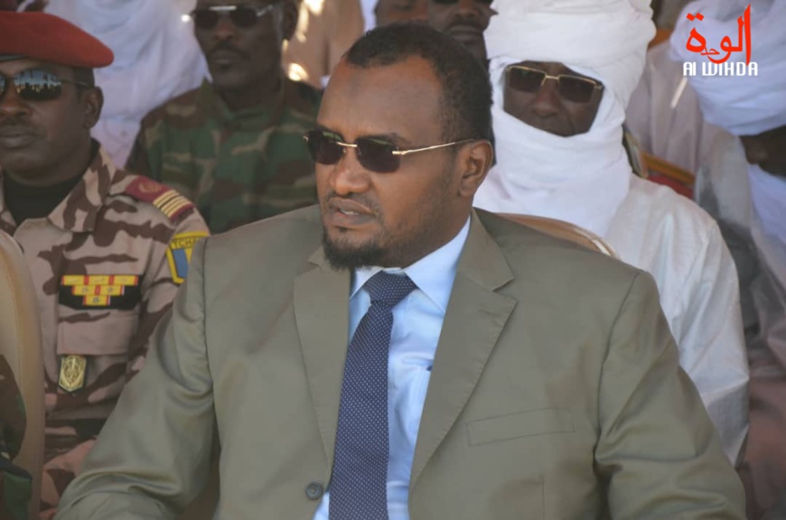 Le ministre délégué à la Présidence, chargé de la défense nationale, des anciens combattants et victimes de guerre, le général Mahamat Abali Salah. © Alwihda Info