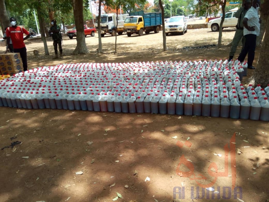 Tchad : à Moundou, une aide alimentaire de près de 10 millions Fcfa réceptionnée. © Golmen Ali/Alwihda Info
