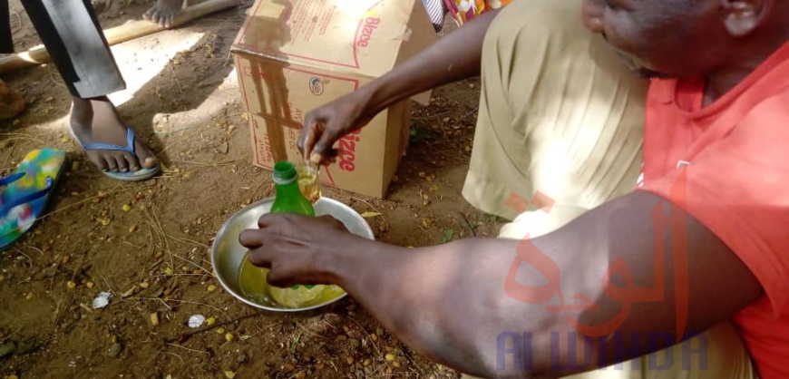 Tchad : la distribution des dons alimentaires crée des tensions à Laï. © Éric Guedi/Alwihda Info Tchad : la distribution des dons alimentaires crée des tensions à Laï. © Éric Guedi/Alwihda Info