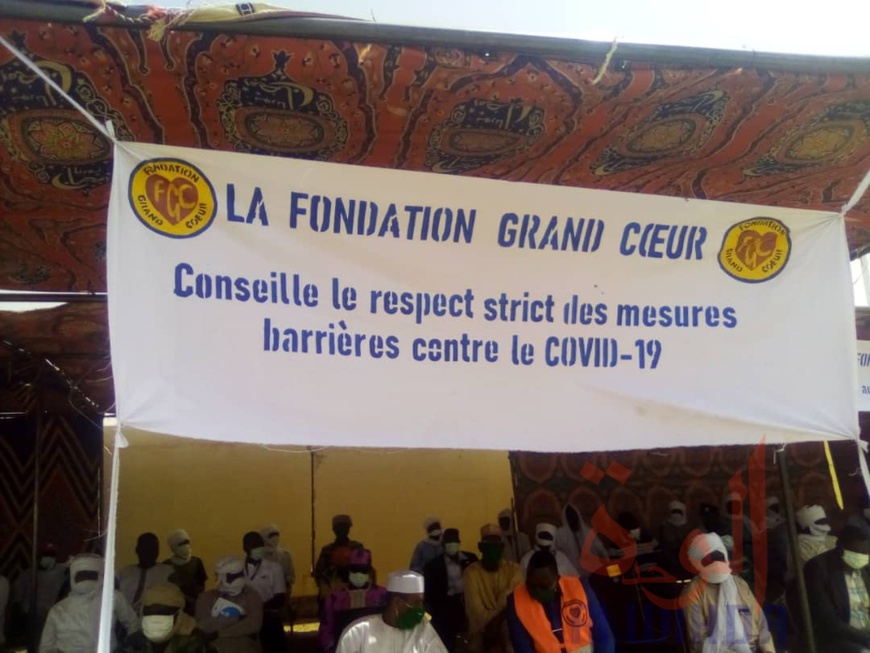 Tchad : à Am Djarass, plusieurs tonnes de vivres réceptionnés pour la population. © Alwihda Info Tchad : à Am Djarass, plusieurs tonnes de vivres réceptionnés pour la population. © Alwihda Info