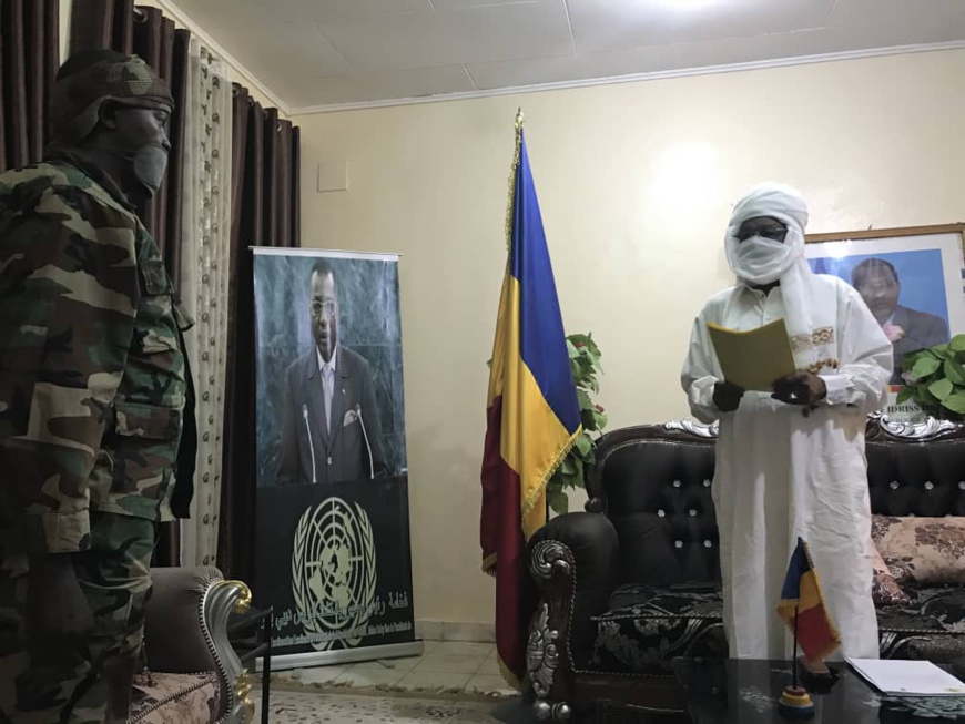 Un appui logistique aux Forces de Défenses et de Sécurité à Bol, dans la province du Lac. © PNUD Un appui logistique aux Forces de Défenses et de Sécurité à Bol, dans la province du Lac. © PNUD