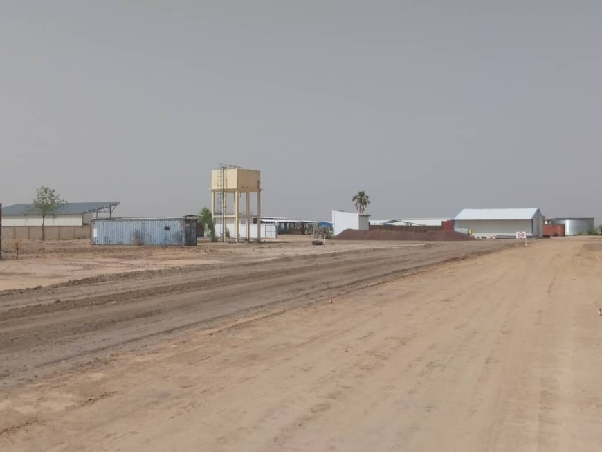 Visite ministérielle au complexe industriel laitier de Mandelia, le 6 mai 2020. © Min. Elevage