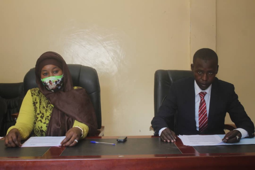 Le président national de l'UNJECMUT, Toubou Mahamat Bakhit. © Malick Mahamat/Alwihda Info Le président national de l'UNJECMUT, Toubou Mahamat Bakhit. © Malick Mahamat/Alwihda Info