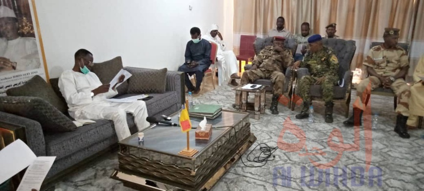 Tchad - Covid-19 : une brigade mixte au Guéra pour surveiller le respect des mesures. © Béchir Badjoury/Alwihda Info Tchad - Covid-19 : une brigade mixte au Guéra pour surveiller le respect des mesures. © Béchir Badjoury/Alwihda Info