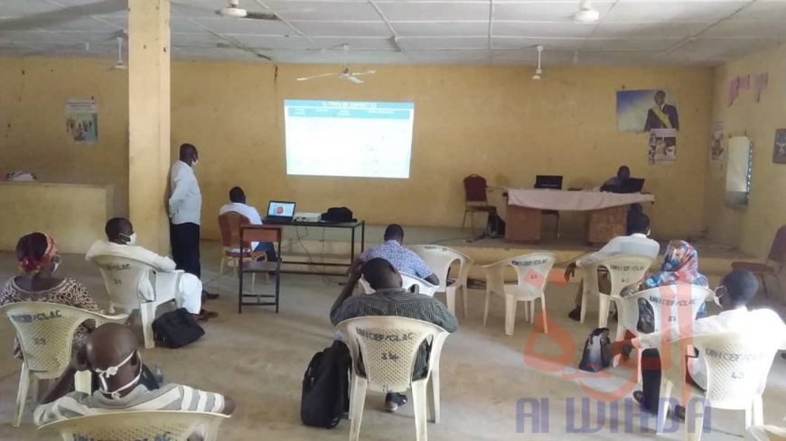 Tchad - Covid-19 : la formation du personnel de santé s'accentue en province. © Hassan Djidda Hassan/Alwihda Info Tchad - Covid-19 : la formation du personnel de santé s'accentue en province. © Hassan Djidda Hassan/Alwihda Info