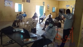 Tchad - Covid-19 : la formation du personnel de santé s'accentue en province. © Hassan Djidda Hassan/Alwihda Info Tchad - Covid-19 : la formation du personnel de santé s'accentue en province. © Hassan Djidda Hassan/Alwihda Info