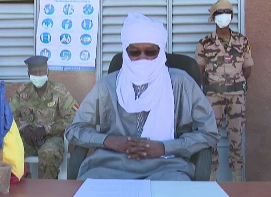 Tchad : au Borkou, le nouveau préfet d'Émi Koussi prend fonctions. © Abdoulaye Akim/Alwihda Info Tchad : au Borkou, le nouveau préfet d'Émi Koussi prend fonctions. © Abdoulaye Akim/Alwihda Info