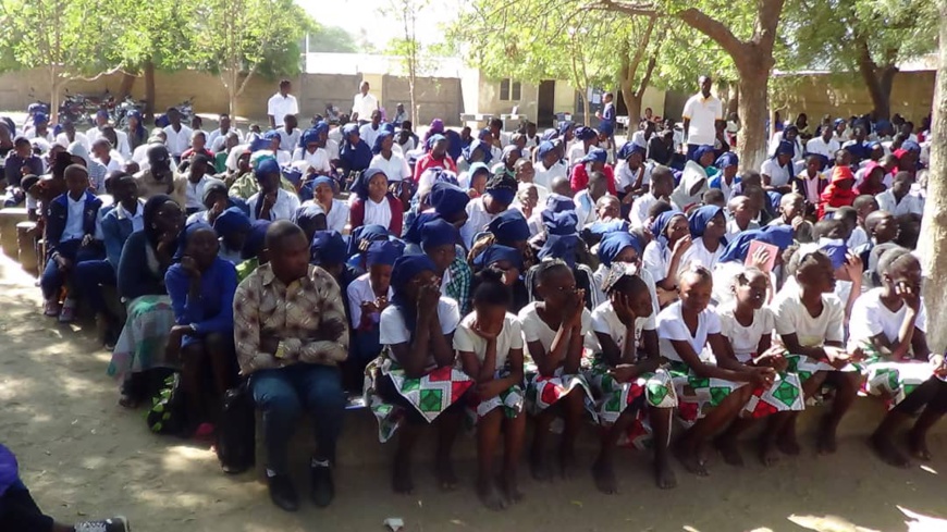 Journée de l'enseignement catholique au Tchad : pas de commémoration cette année. © Kelvin Mendig-lembaye Djetoyo/Alwihda Info Journée de l'enseignement catholique au Tchad : pas de commémoration cette année. © Kelvin Mendig-lembaye Djetoyo/Alwihda Info