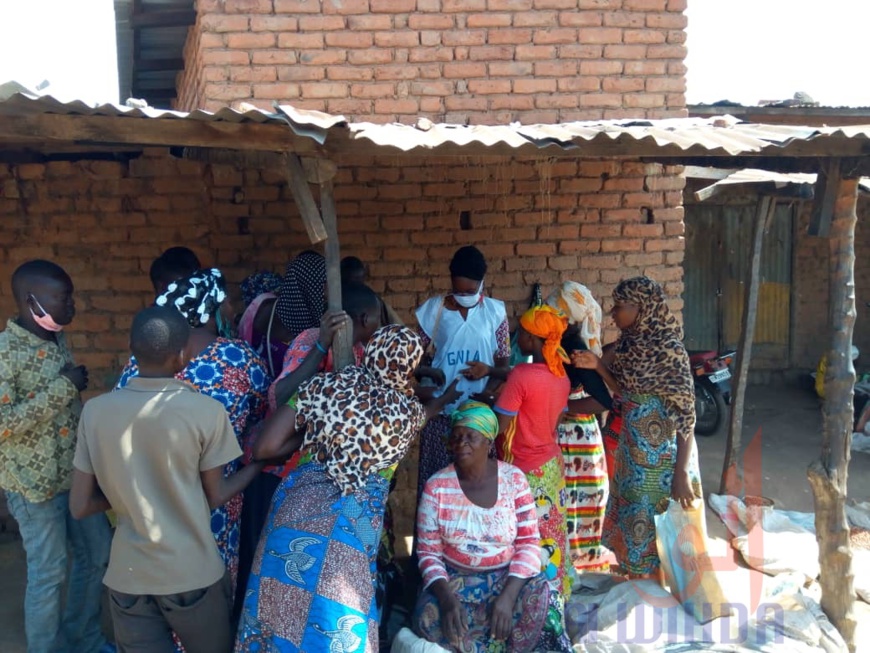 Tchad : à Moundou, les citoyens font preuve de solidarité face au Covid-19. © Golmen Ali/Alwihda Info