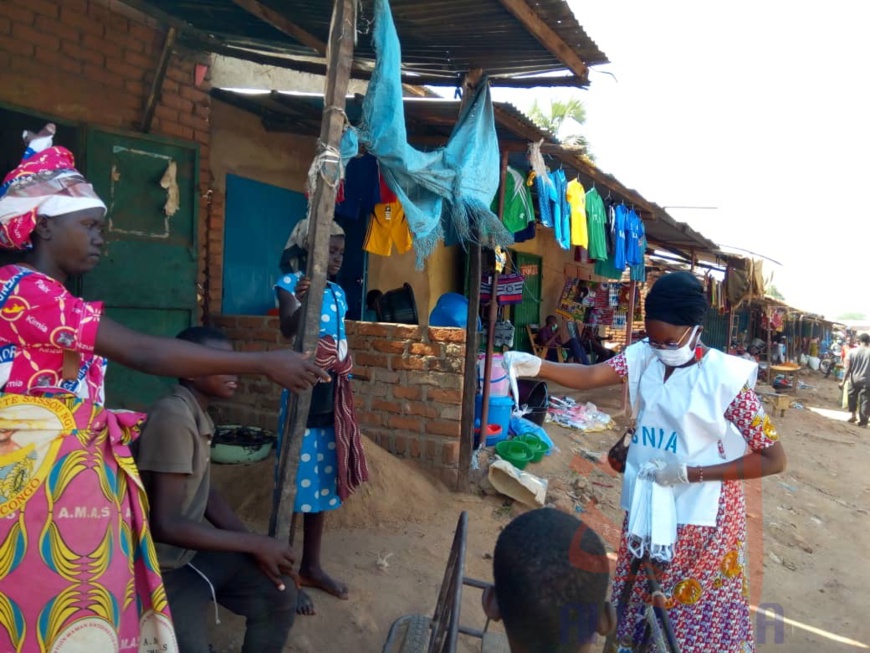 Tchad : à Moundou, les citoyens font preuve de solidarité face au Covid-19. © Golmen Ali/Alwihda Info