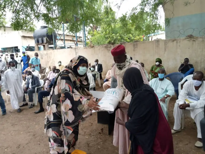 Tchad : à N'Djamena, près de 100.000 ménages vont bénéficier d'un kit alimentaire. © Kelvin Mendig-lembaye Djetoyo/Alwihda Info