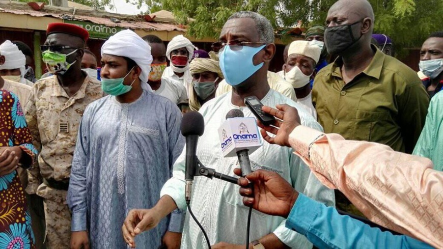 Le maire de la ville de N'Djamena, Saleh Abdelaziz Damane. © DR Le maire de la ville de N'Djamena, Saleh Abdelaziz Damane. © DR