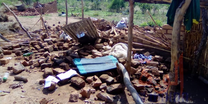 Tchad : des centaines de familles ont perdu leurs maisons dans le département de El-Ouaya. © Foka Mapagne/Alwihda Info