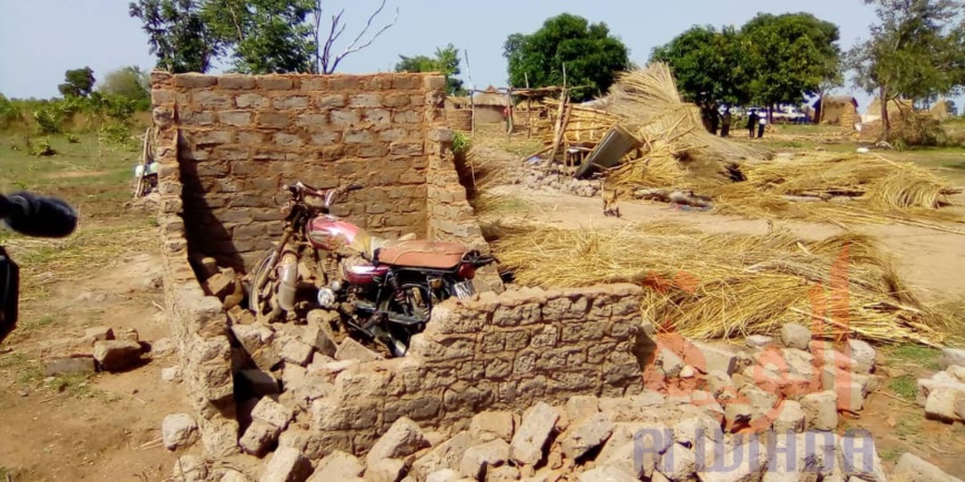 Tchad : des centaines de familles ont perdu leurs maisons dans le département de El-Ouaya. © Foka Mapagne/Alwihda Info