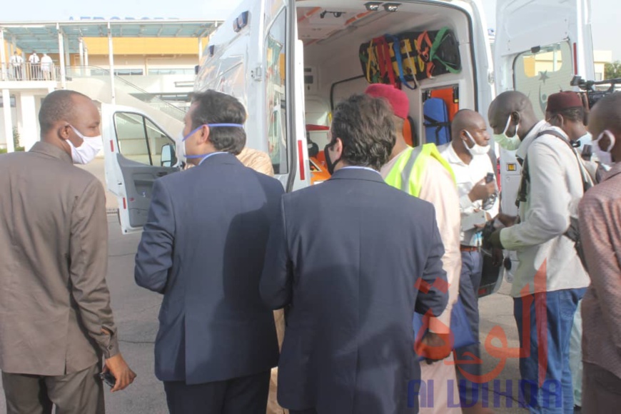 Tchad : un avion militaire turc se pose à N'Djamena avec du matériel médical Tchad : un avion militaire turc se pose à N'Djamena avec du matériel médical