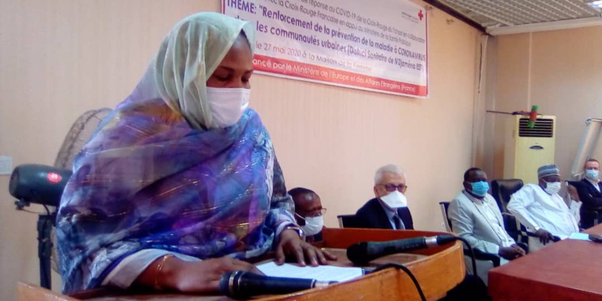 Un atelier axé les activités de réponse au Covid-19 lancé le 27 mai 2020 à N'Djamena. © Mahamat Abdramane Ali Kitire/Alwihda Info Un atelier axé les activités de réponse au Covid-19 lancé le 27 mai 2020 à N'Djamena. © Mahamat Abdramane Ali Kitire/Alwihda Info