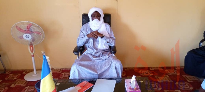 Le gouverneur de la province de Sila, Abdraman Ali Mahamat. © Mahamat Issa Gadaya/Alwihda Info Le gouverneur de la province de Sila, Abdraman Ali Mahamat. © Mahamat Issa Gadaya/Alwihda Info
