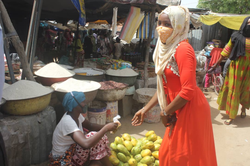 Tchad - COVID19 : à N'Djamena, la jeunesse au contrôle de la sensibilisation. © Ben Kadabio/Alwihda Info