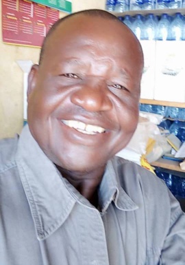 Le président de l'association des grossistes du secteur sud des Brasseries du Tchad, Mbainda Tamtoloum. © Dr