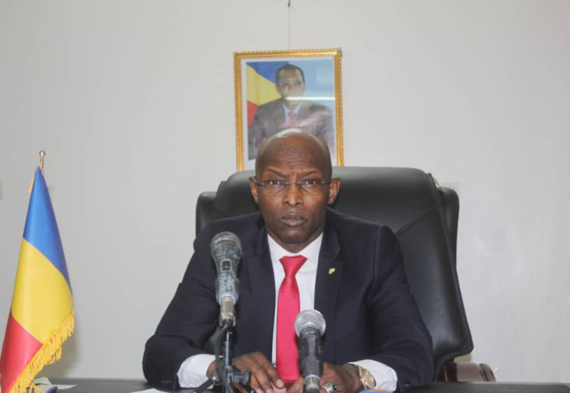 Le ministre de l'Aviation civile et de la Météorologie nationale, Mahamat Tahir Orozi. © Alwihda Info Le ministre de l'Aviation civile et de la Météorologie nationale, Mahamat Tahir Orozi. © Alwihda Info